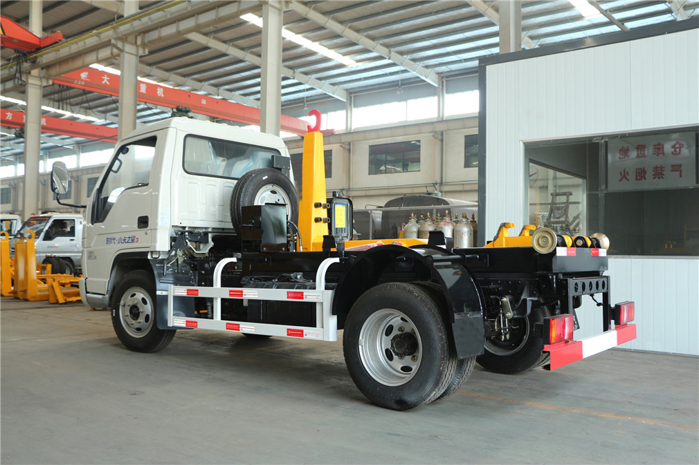 福田小卡(5方)車廂可卸垃圾車