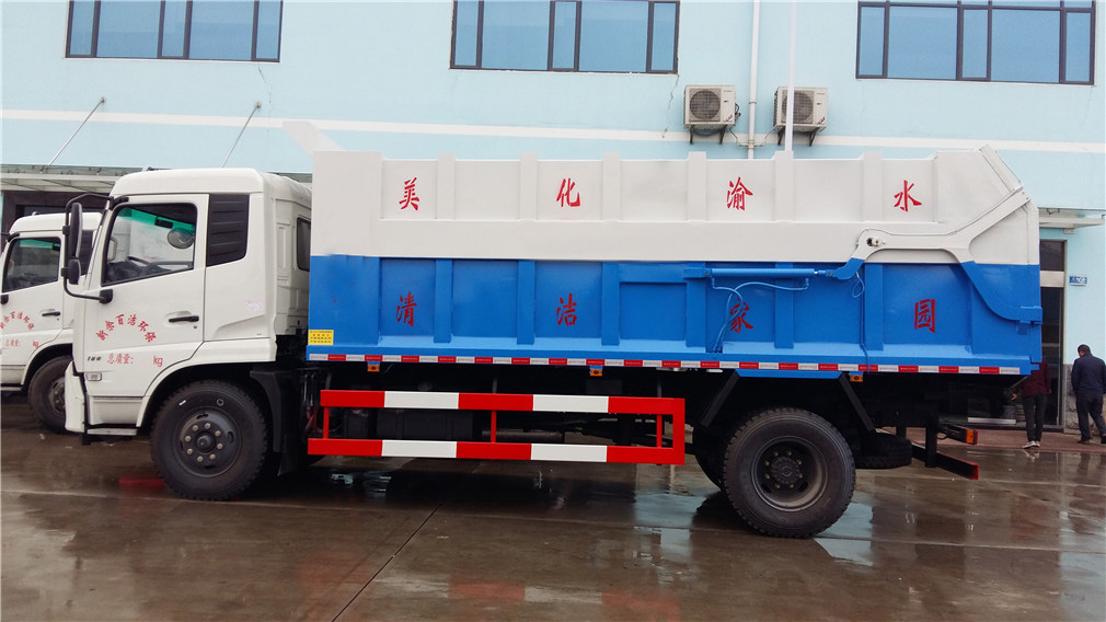 東風(fēng)天錦15方對接垃圾車
