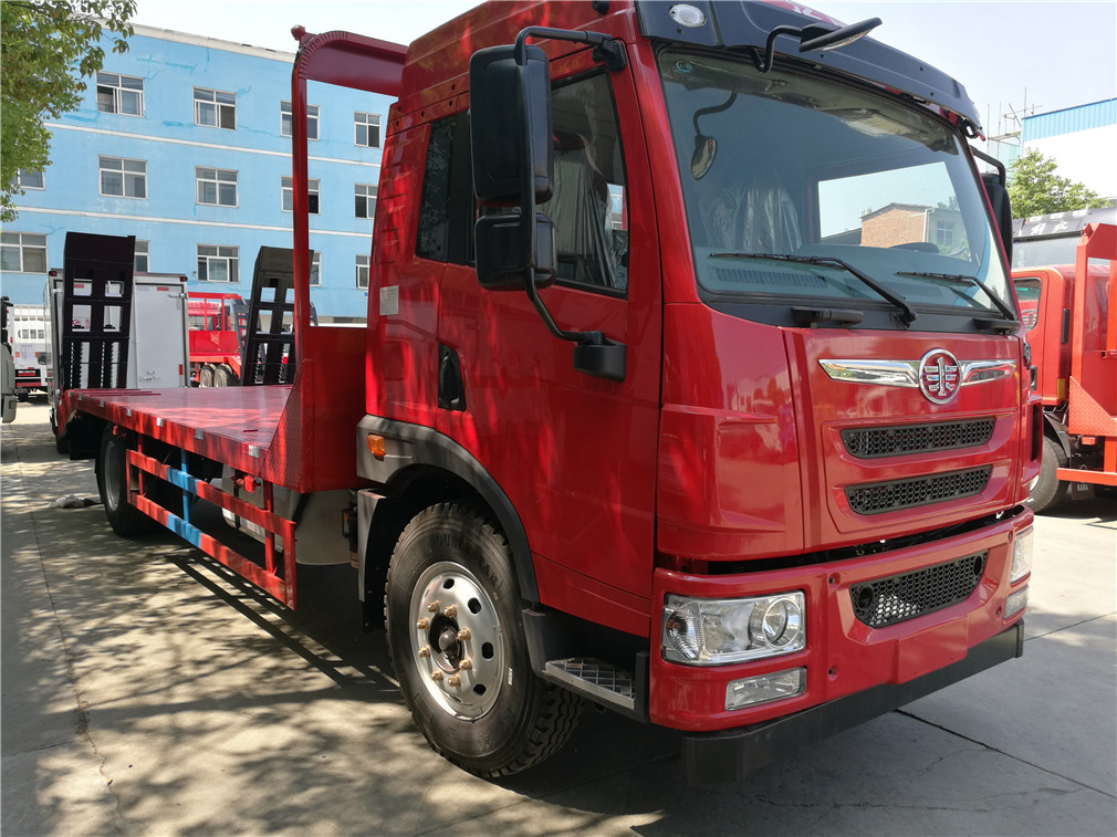 解放龍VCLW5162TPBC5平板運(yùn)輸車