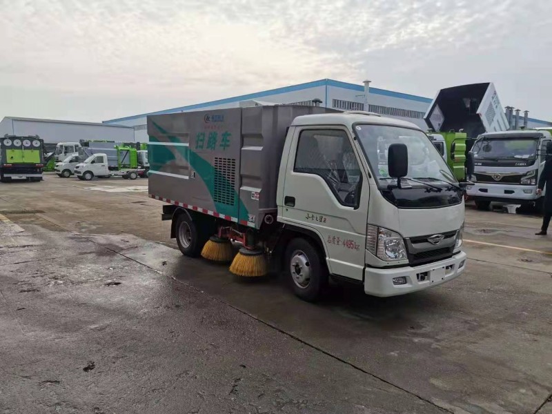 福田時代3方掃路車價格 圖片 配置 藍牌掃路車廠家 