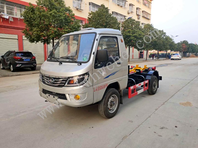 唐駿3方勾臂垃圾車報(bào)價(jià) 藍(lán)牌勾臂垃圾車價(jià)格 國六汽油勾臂垃圾車廠家