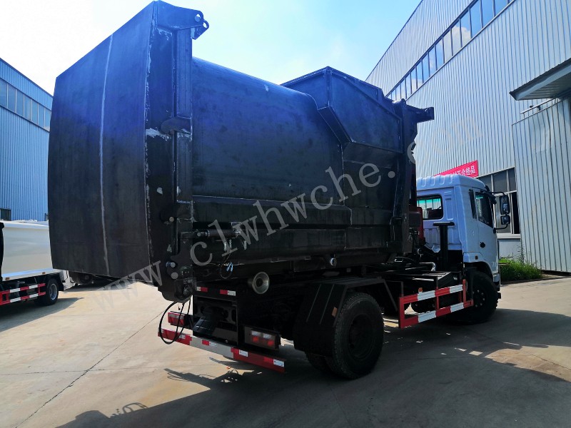 東風(fēng)D3L勾臂垃圾車報(bào)價(jià)  10-12噸勾臂垃圾車價(jià)格 國六勾臂垃圾車廠家