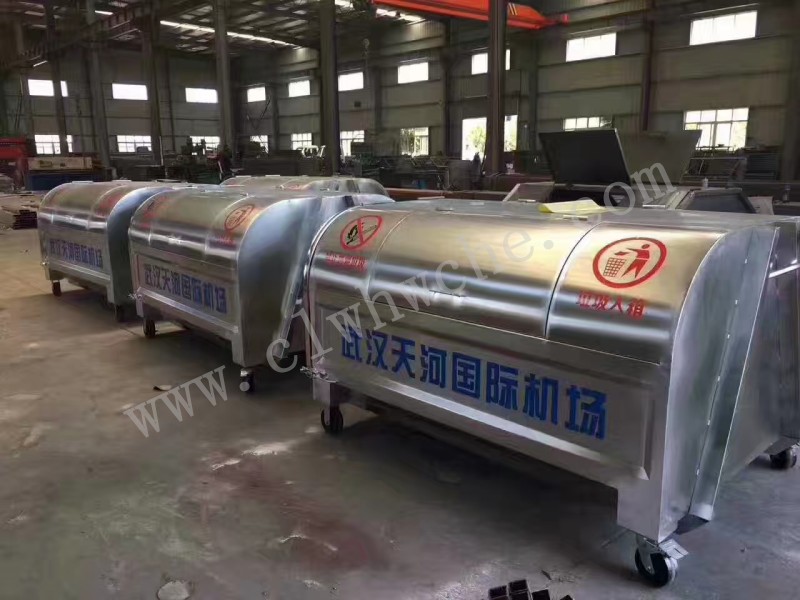 3方不銹鋼垃圾箱價格 304不銹鋼垃圾箱廠家  小型垃圾箱報價