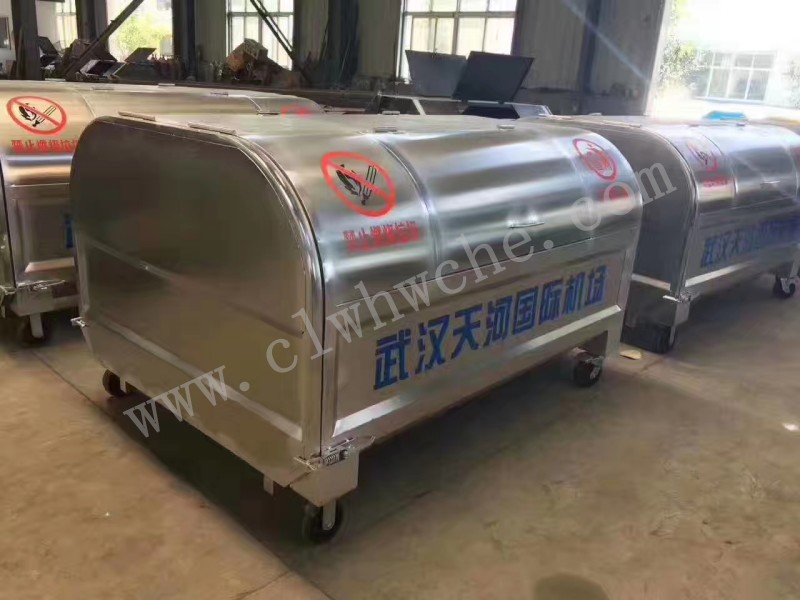 3方不銹鋼垃圾箱價格 304不銹鋼垃圾箱廠家  小型垃圾箱報價