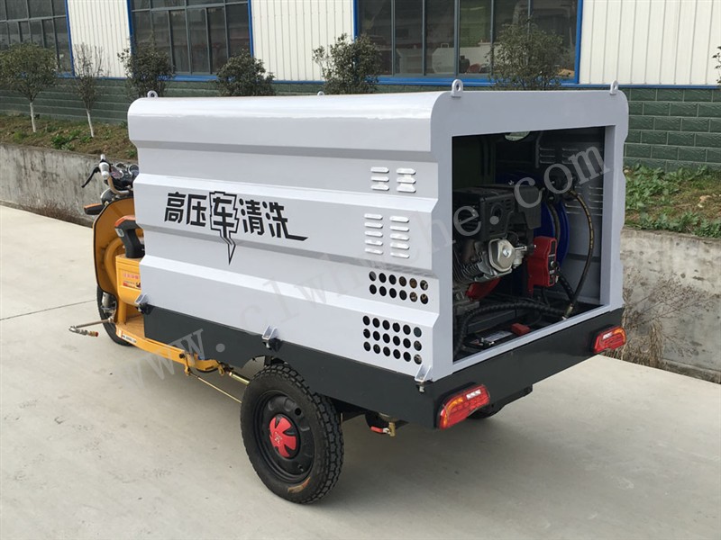 三輪高壓清洗車價格 三輪路面清洗車報價 三輪清洗車廠家