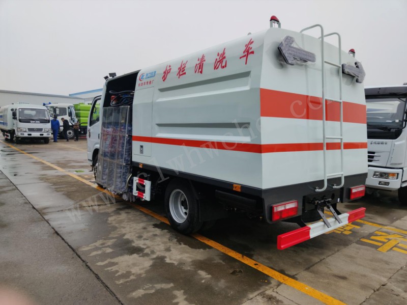 東風(fēng)多利卡4方護欄清洗車價格 國六護欄清洗車廠家報價