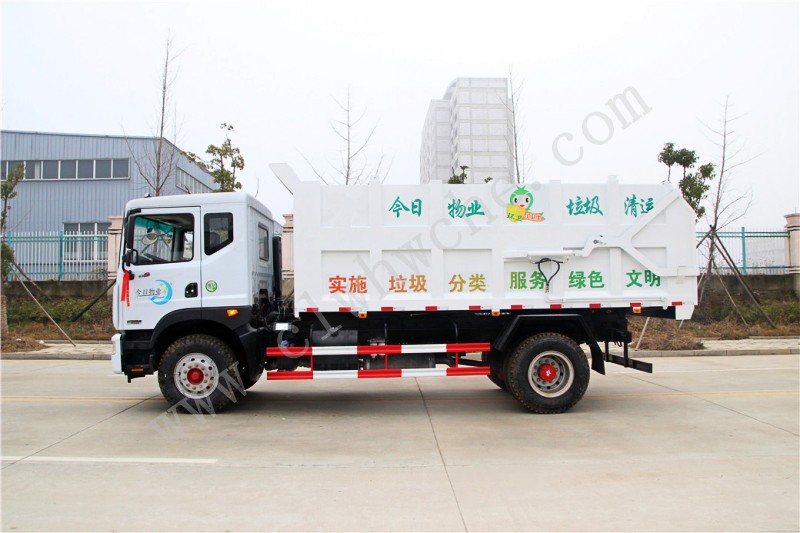 東風(fēng)D9型16方壓縮式對(duì)接垃圾車 16方壓縮式對(duì)接垃圾車廠家 價(jià)格