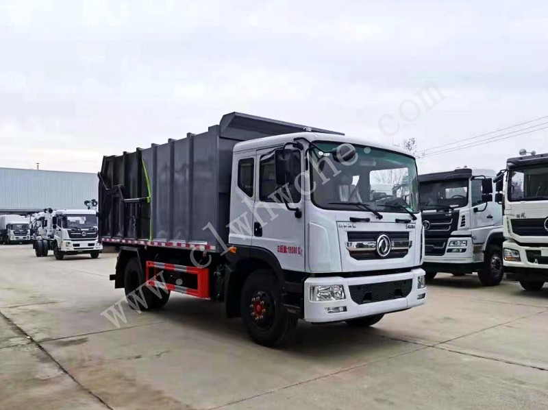 18方壓縮式對接垃圾車 東風(fēng)D9型18方壓縮式對接垃圾車報(bào)價