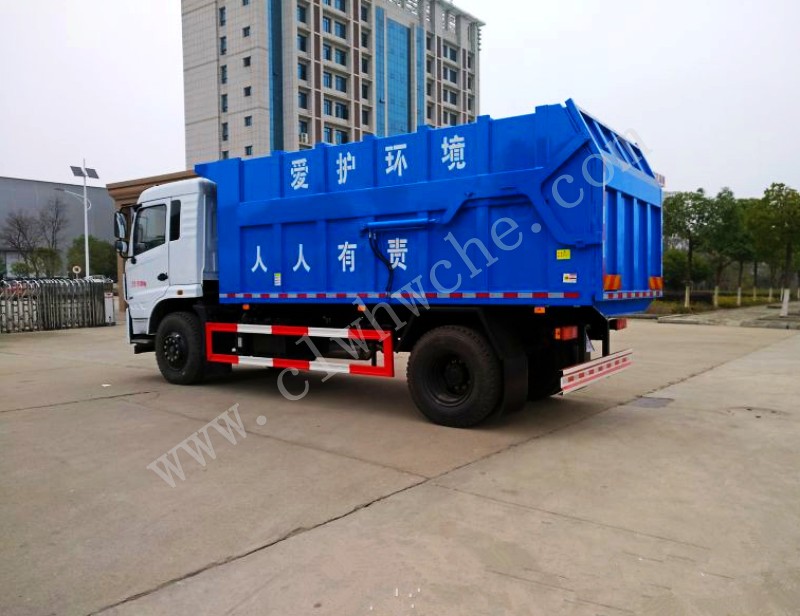 東風(fēng)D3壓縮式對接垃圾車 16方壓縮式對接垃圾車價(jià)格 廠家