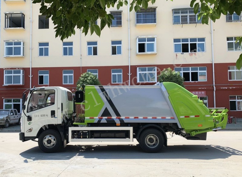 江鈴8方壓縮式垃圾車 8方壓縮式垃圾車價(jià)格  壓縮垃圾車廠家
