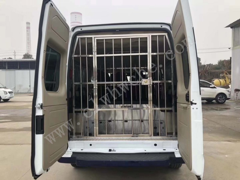 福特新世代V348長軸中頂客運(yùn)版15人座囚車