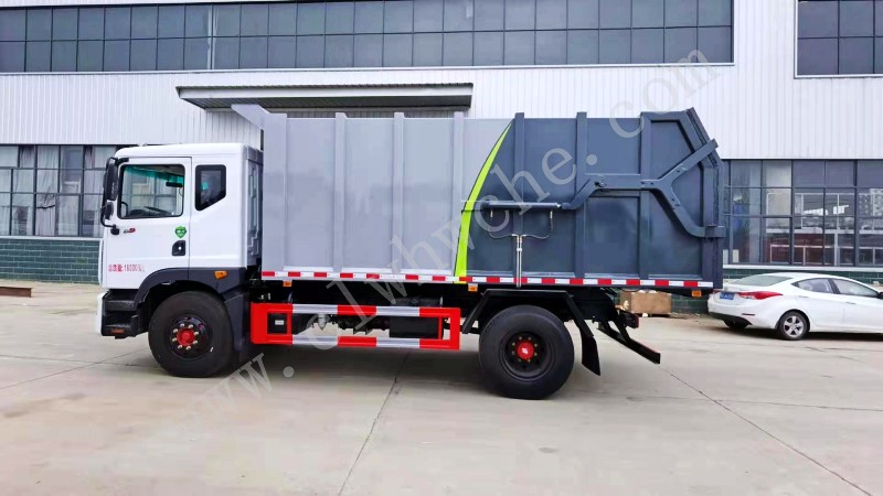 18方壓縮式對接垃圾車 東風(fēng)D9型18方壓縮式對接垃圾車報(bào)價