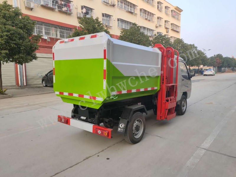 唐駿4方掛桶垃圾車價(jià)格 4方掛桶垃圾車報(bào)價(jià)  汽油垃圾車廠家