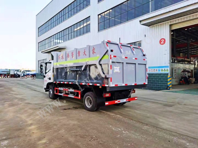 福田歐馬可12方壓縮式對接垃圾車