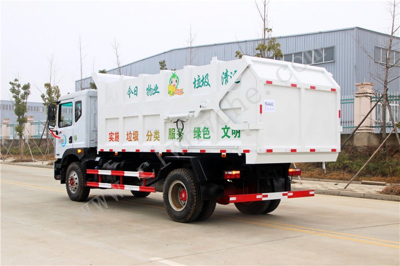 東風(fēng)D9型16方壓縮式對(duì)接垃圾車 16方壓縮式對(duì)接垃圾車廠家 價(jià)格