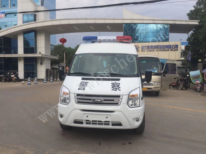 福特新世代V348長軸中頂客運(yùn)版15人座囚車