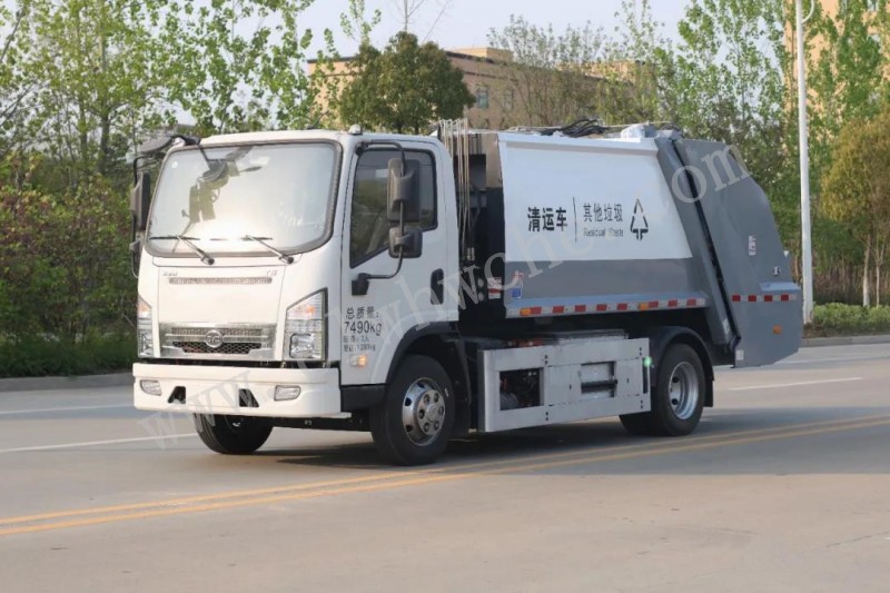 比亞迪6方純電動(dòng)壓縮式垃圾車（國(guó)六款）