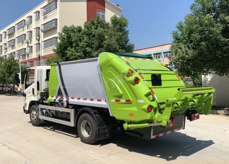 江鈴8方壓縮式垃圾車 8方壓縮式垃圾車價(jià)格  壓縮垃圾車廠家