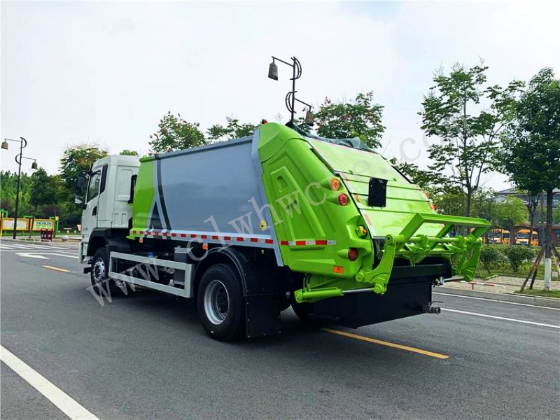 比亞迪12方純電動(dòng)壓縮式垃圾車