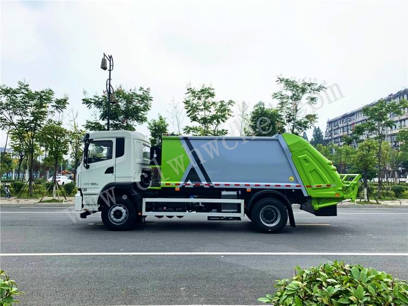 比亞迪12方純電動(dòng)壓縮式垃圾車