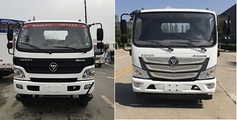 福田奧鈴不銹鋼倉(cāng)欄（運(yùn)豬車(chē)）畜禽運(yùn)輸車(chē) 程力威牌CLW5121CCQ5型畜禽運(yùn)輸車(chē)
